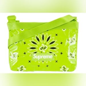 Supreme🔥Bandana Tarp Side Bag SS21 NWT🔥